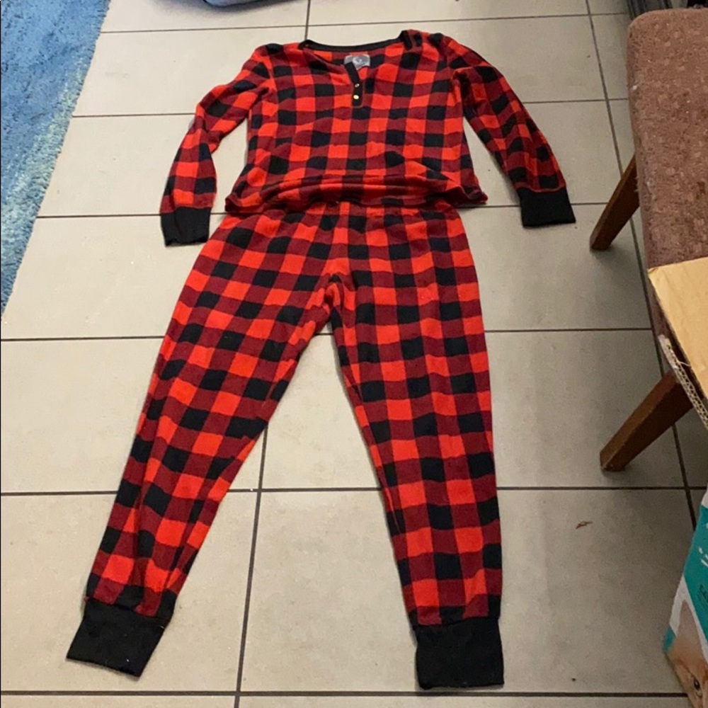 Fleece pajama set